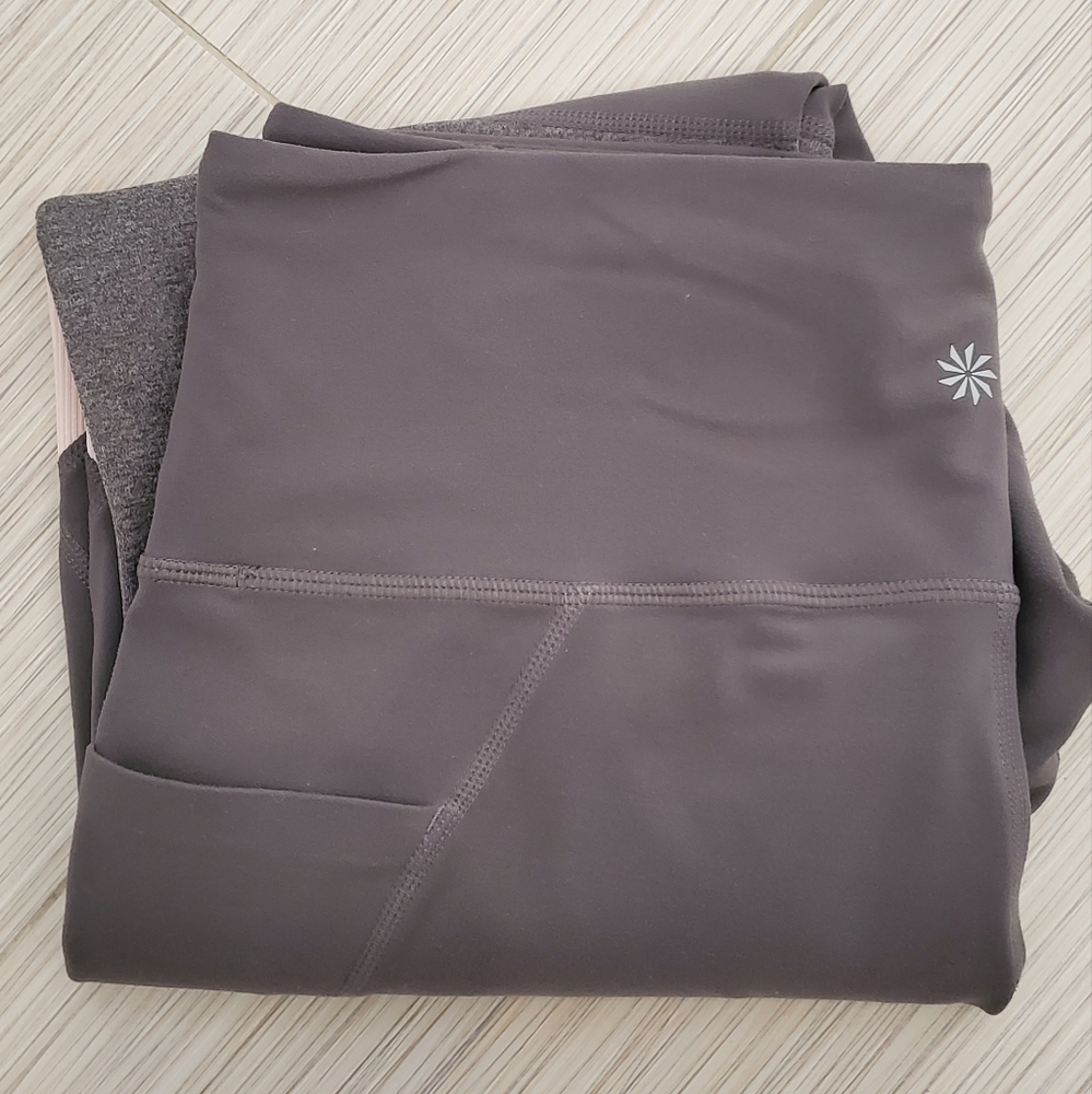 Athleta 7/8 High Waist Yoga Pilates Legging